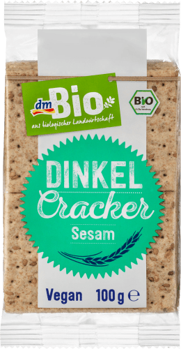 Dinkel Cracker, Sesam, g mit 100