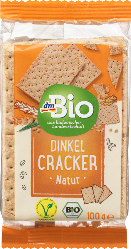 Cracker, g 100 Dinkel Natur, Cracker