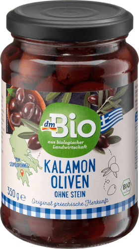 Oliven, Kalamon ohne Stein, g 180