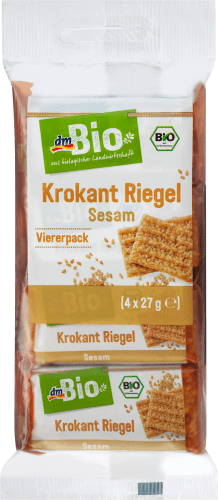 Sesam g Krokant-Riegel, (4x27g), 108