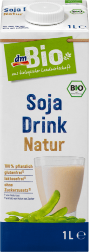 1 natur, Drink Pflanzendrink, l Soja