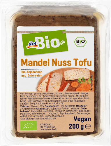 & Tofu, g Mandel Nuss, 200