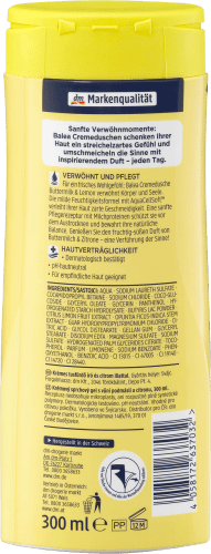 Cremedusche Buttermilk&Lemon, 300 ml