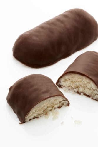 in Schokoladen-Riegel g Kokos 40 Zartbitter-Schokolade,
