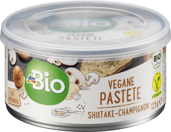 Shiitake-Champignon, vegane Pastete 125 g