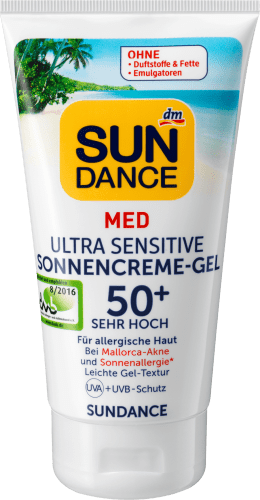 [Heiße Verkäufer] Sonnencreme-Gel MED Ultra 150 ml LSF 50+, Sensitive