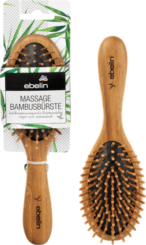 Haarbürste, Bambusbürste Massage, 1 St