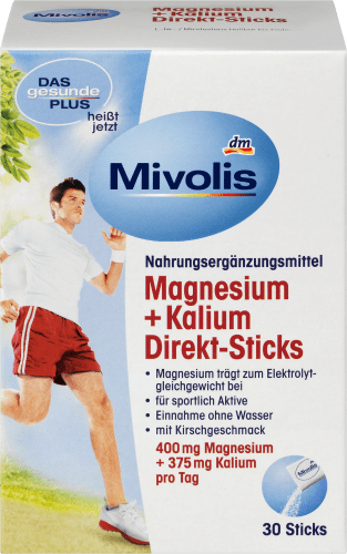Magnesium + Kalium Direkt-Sticks 30 g 112,5 Btl