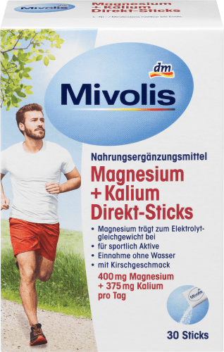 Magnesium + Kalium Direkt-Sticks, 30 St., g 112,5