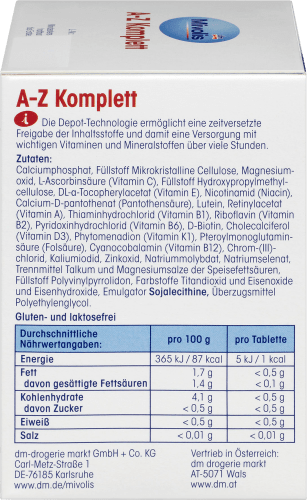 A-Z Komplett, St., 145 100 Tabletten g