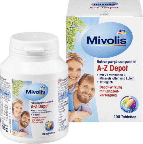 A-Z Depot, Tabletten, 100 St., 145 g | Vitamine