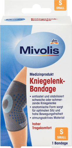 Kniegelenk-Bandage S, 1 St