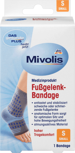 Fußgelenk-Bandage S, 1 St