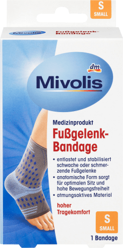 Fußgelenk-Bandage St 1 S,