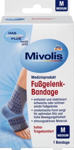 Fußgelenk-Bandage M, 1 St