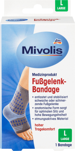 St Fußgelenk-Bandage 1 L,
