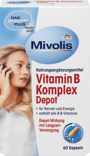 Vitamin B 33 Kapseln 60 St., Depot, g Komplex