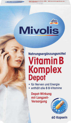 Vitamin B Komplex St., 33 Depot, Kapseln 60 g