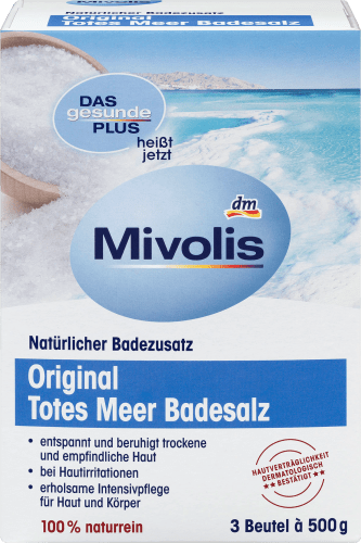 Original Totes Badesalz, 1,5 kg Meer