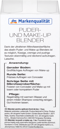Make-up St 1 und Blender, Puder-