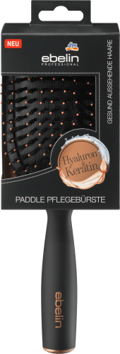 1 Professional Paddle, Keratin-Pflegebürste St