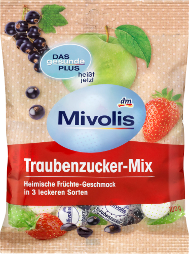 100 Heimische g Früche, Traubenzucker-Mix