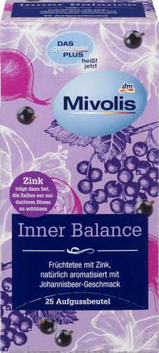 Innere Balance Tee Zink 50 & Johannisbeer-Geschmack, mit g