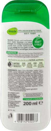 Bio-Kiwi, 200 Bio-Apfelminze, ml Kick Shampoo Volumen