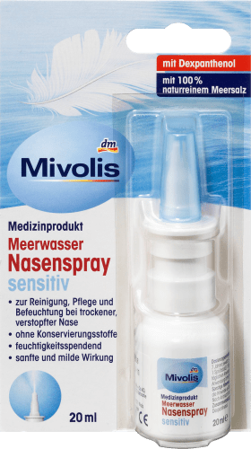 Meerwasser Nasenspray Sensitiv, 20 ml