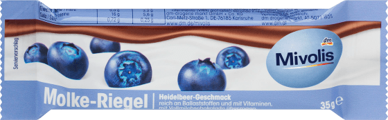 Heidelbeere-Geschmack, 35 g Molke-Riegel
