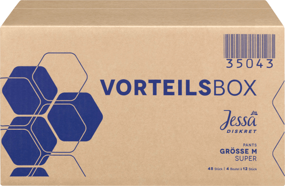 Vorteils-Box Hygiene-Pants Größe M Super, 4 48 x 12 St, St