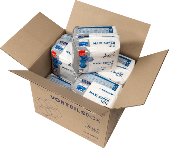 Vorteils-Box Hygiene-Einlagen Maxi Super, 8 x 10 St, 80 St