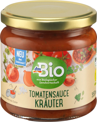 Sauce, Tomatensauce mit Kräutern, 350 ml