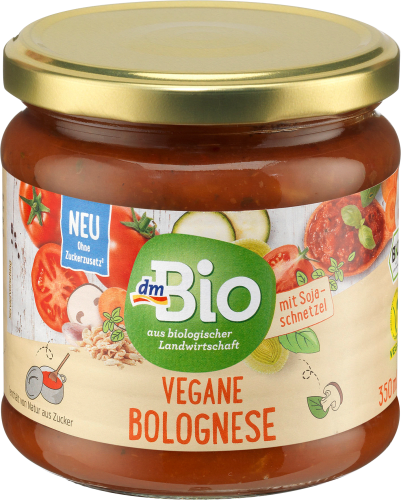 Sauce, Tomatensauce vegane Bolognese, 350 vegan, ml