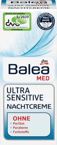 Nachtcreme Ultra 50 Sensitive, ml