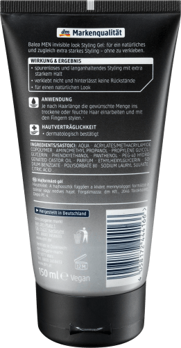 Styling Gel Invisible Look, 0,15 l