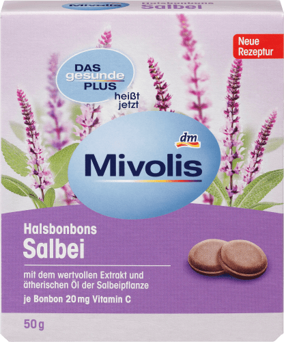 Halsbonbons Salbei, 50 g
