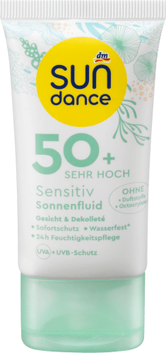 Sonnenfluid Gesicht ml Sensitiv 50 50+, LSF