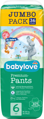 Pack, XXL, Gr. 36 St Premium Pants 6, 18-30 Jumbo kg,