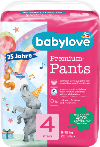 Pants Premium Gr. 4, Maxi, 8-15 kg, 38 St