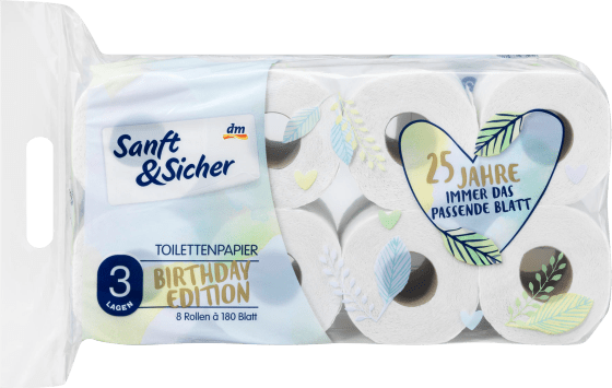 Toilettenpapier Saison 8 x 180 Blatt, 8 St | Toilettenpapier