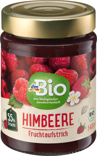 Fruchtaufstrich Himbeer 55%, 340 g