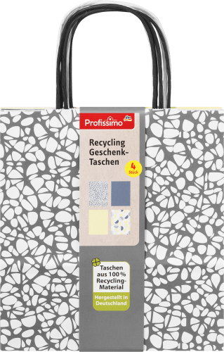Recycling St Größe 4 100 % Midi, Geschenktaschen-Set