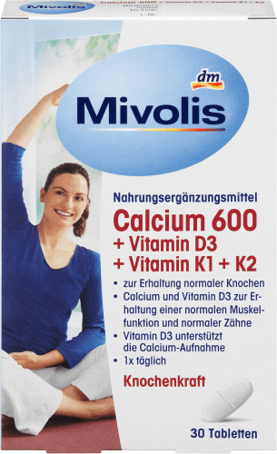 30 + g Calcium + Vitamin + D3 600 51 K1 St., K2,
