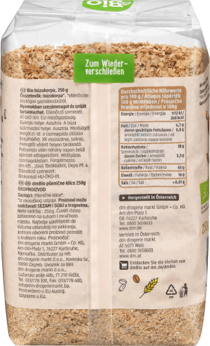 Getreide, Weizenkleie, 250 g