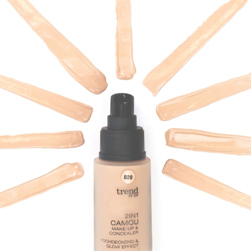 30 & Concealer Foundation 020, 2in1 ml Camou