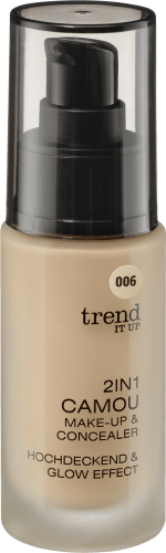 Foundation 2in1 Camou & Concealer  006, 30 ml