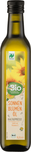 Sonnenblumen-Öl, nativ, kaltgepresst, Naturland, 500 ml