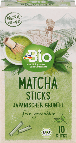 Japanischer Grüner Tee, Matcha Sticks (10 x 2g), 20 g