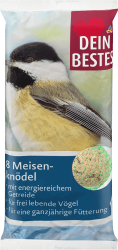 Vogelfutter Meisenknödel mit Netz (8 Stück), 720 g